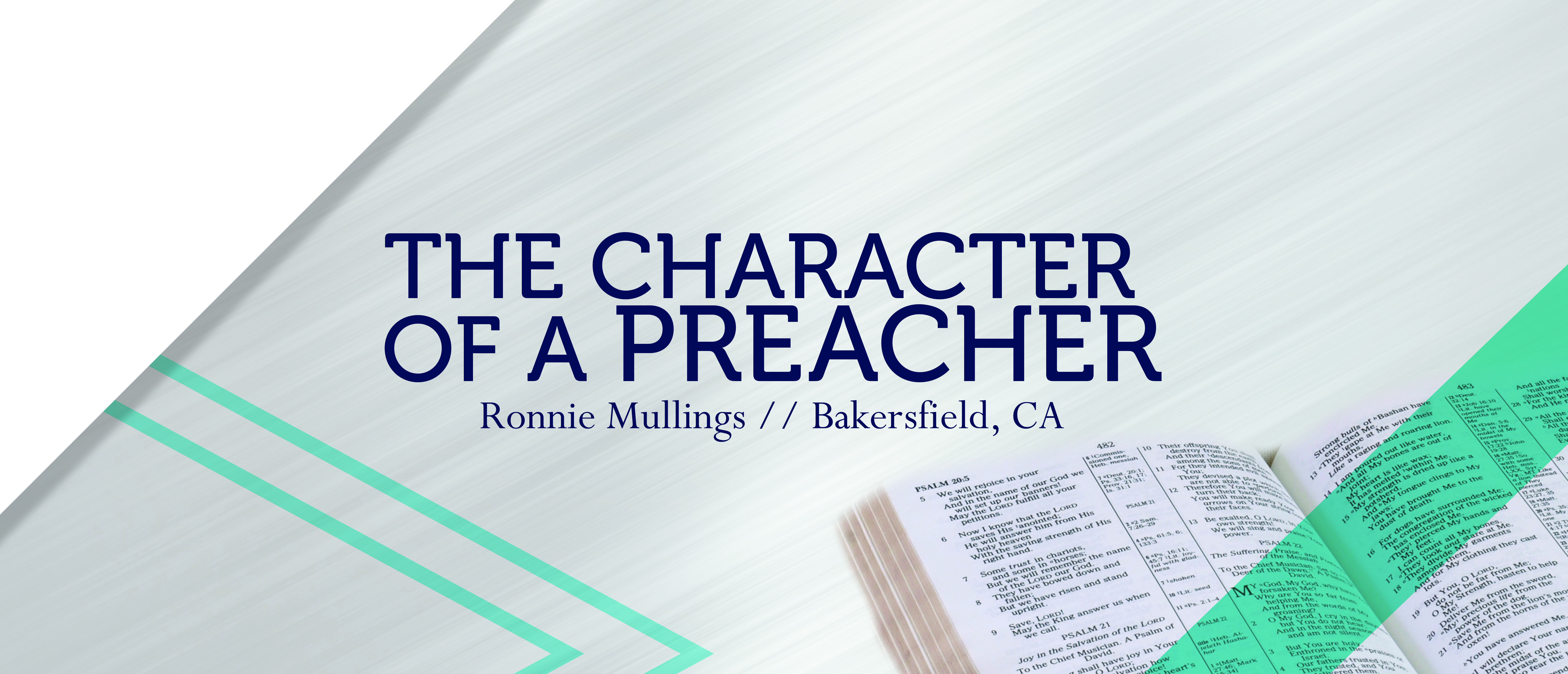 The Character of A Preacher