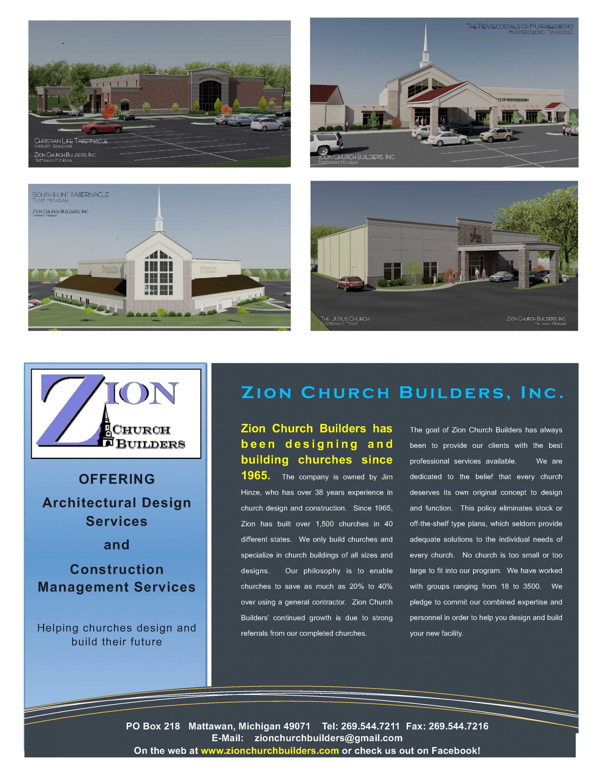 Zion Church Builders